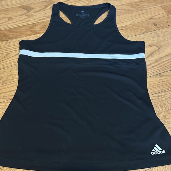 Adidas Woman’s Black and white Climalite Top - Picture 4 of 6